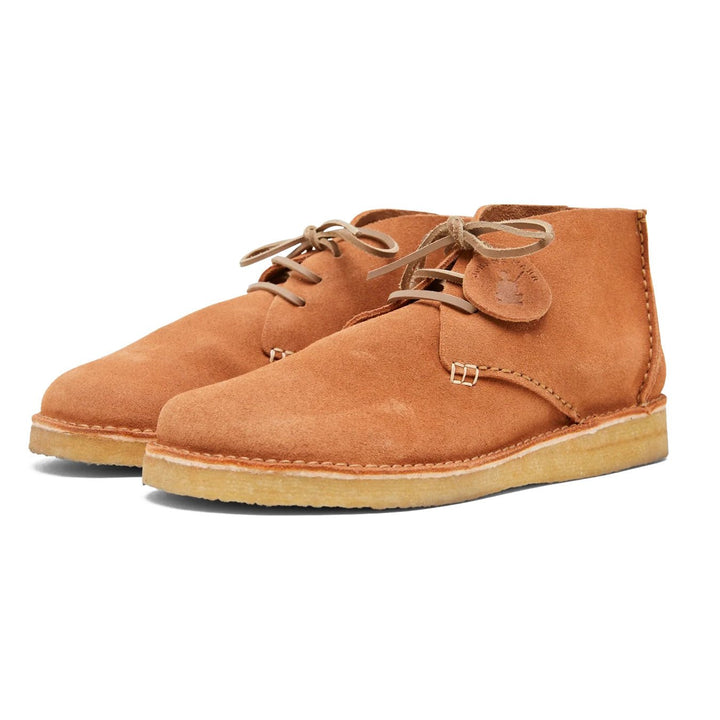 Johnny Marr Glenn Suede Boot Coral - Merchant Menswear