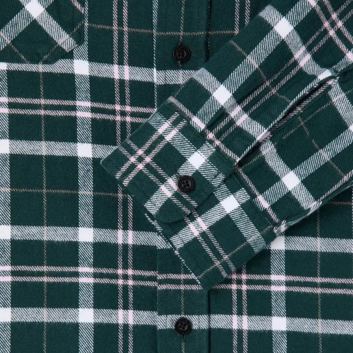 Labour Shirt Flannel Pine Grove / Pink - Merchant Menswear