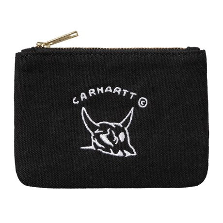 New Frontier Zip Wallet Dearborn Canvas Black / Wax - Merchant Menswear