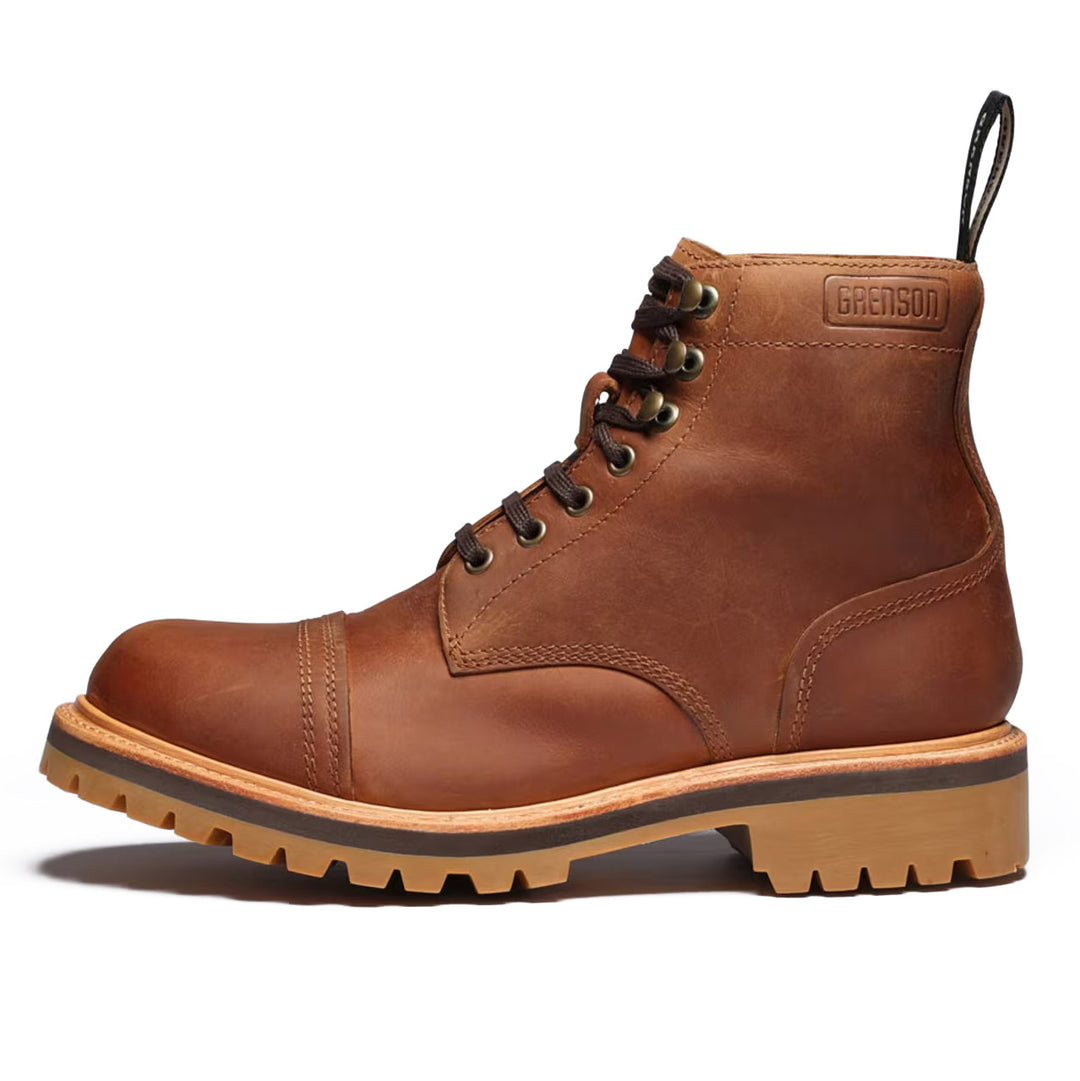 Grenson Radley Waterproof Boot Dark Tan