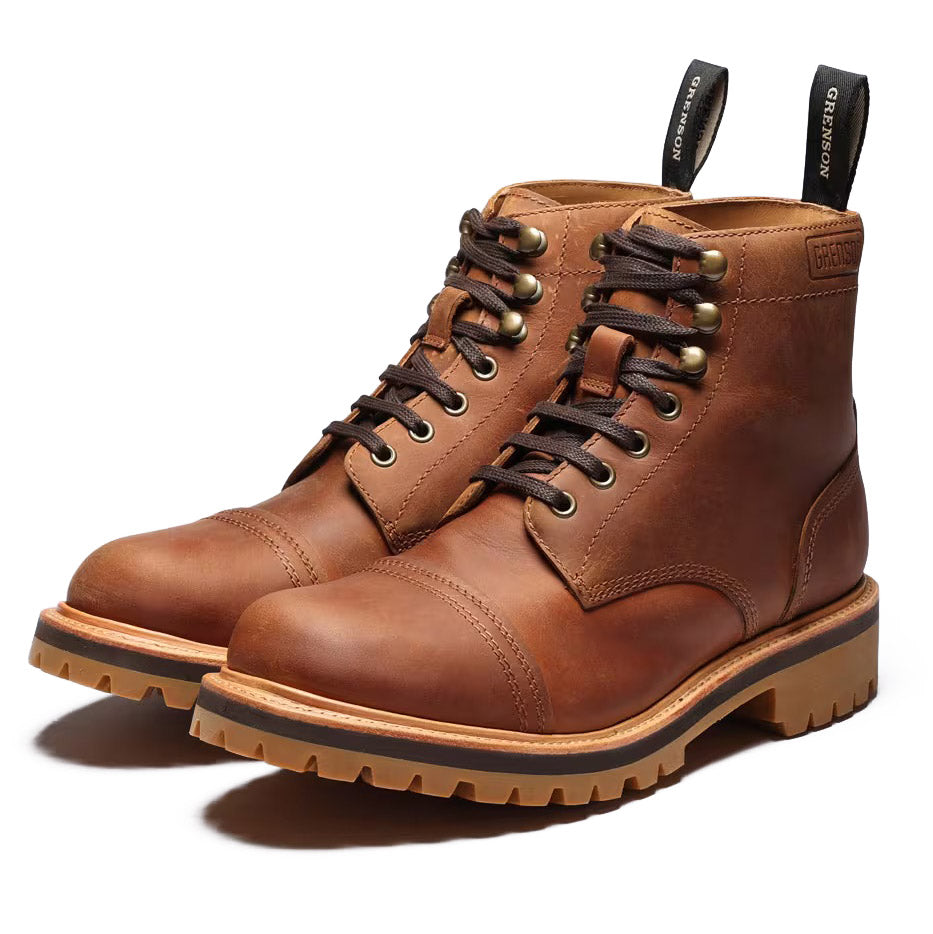 Grenson Radley Waterproof Boot Dark Tan
