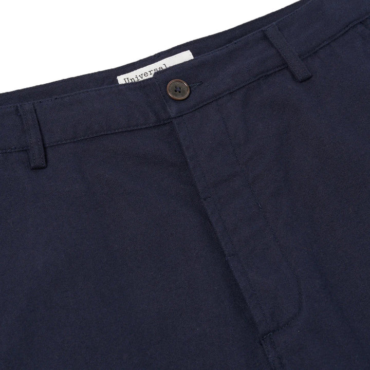 Military Chino Brushed Moleskin Navy