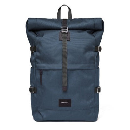 SANDQVIST Bernt Backpack Steel Blue Front