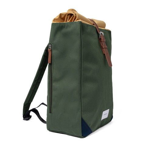 Sandqvist  Kurt Backpack Multi Dawn Green Side Image