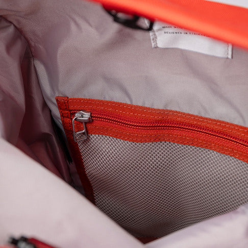 SANDQVIST Bernt Backpack Orange Inner Pocket Detail