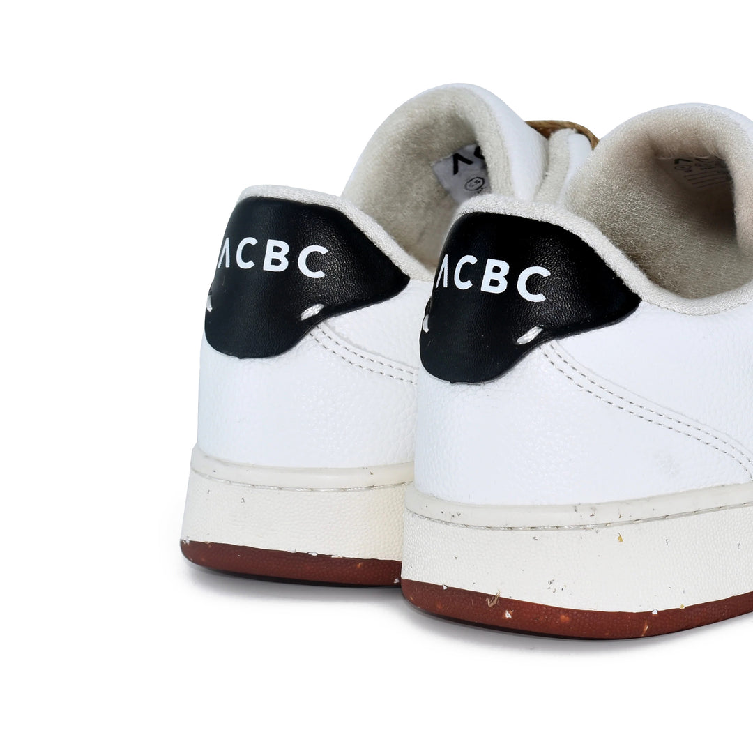 ACBC Evergreen Sneaker White/Black Back View Image