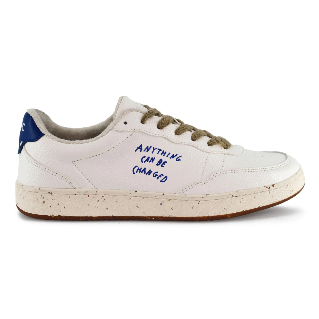 ACBC Evergreen Sneaker white/blue Side View Image