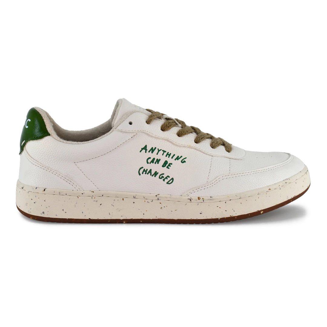ACBC Evergreen Sneaker White/Green Side View Image