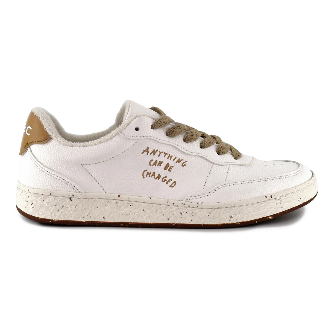 ACBC Evergreen Sneaker White/Honey Side View Image