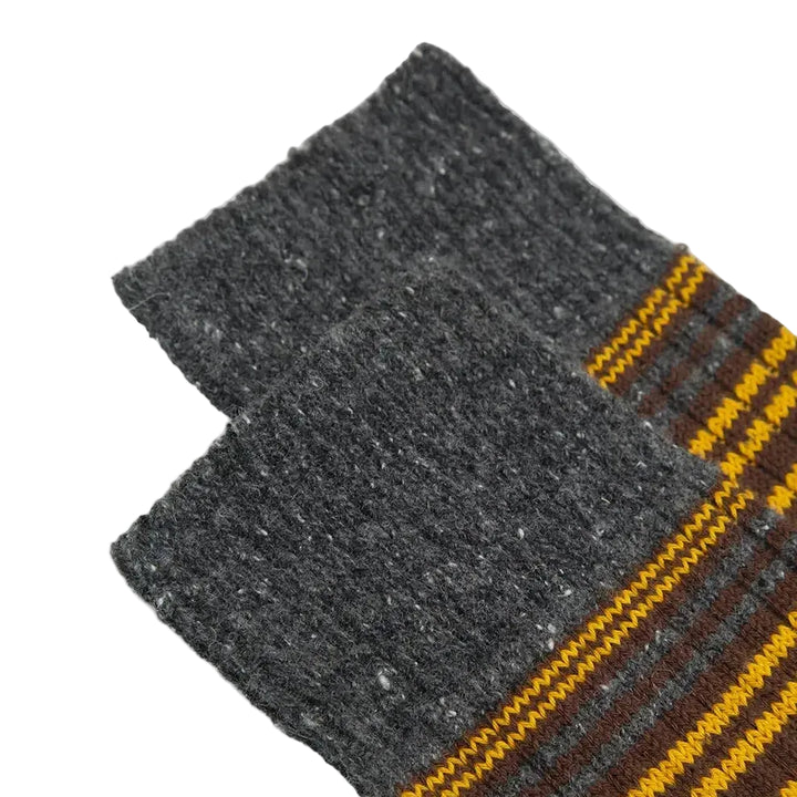 ANT45 Lissa Stripe Socks Anthracite