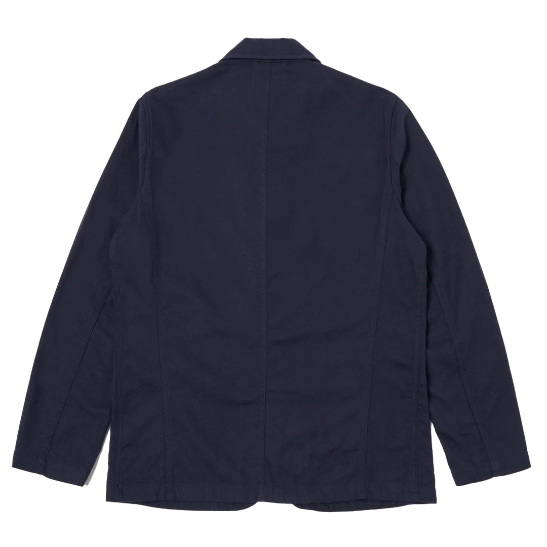 Bakers Jacket Brushed Moleskin Navy