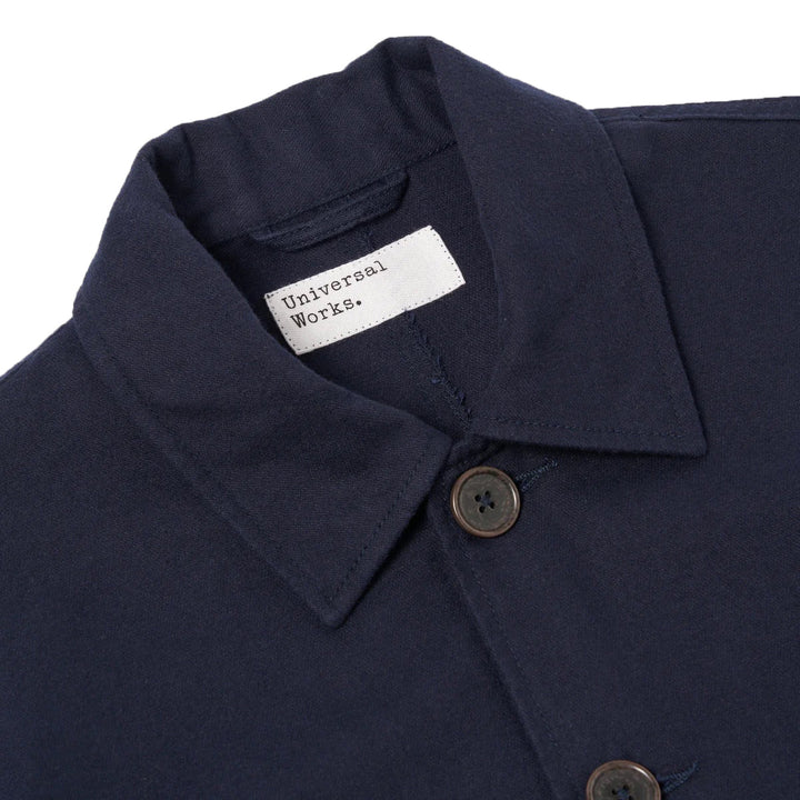 Bakers Jacket Brushed Moleskin Navy