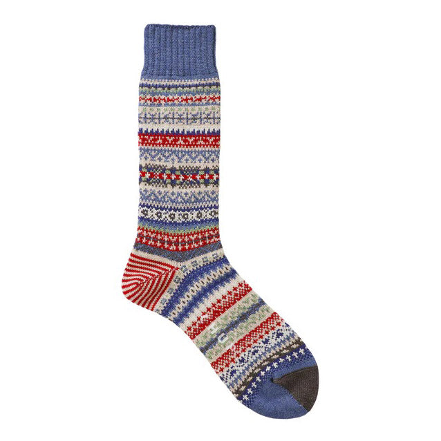 CHUP Socks Happy Holiday Pigeon Blue