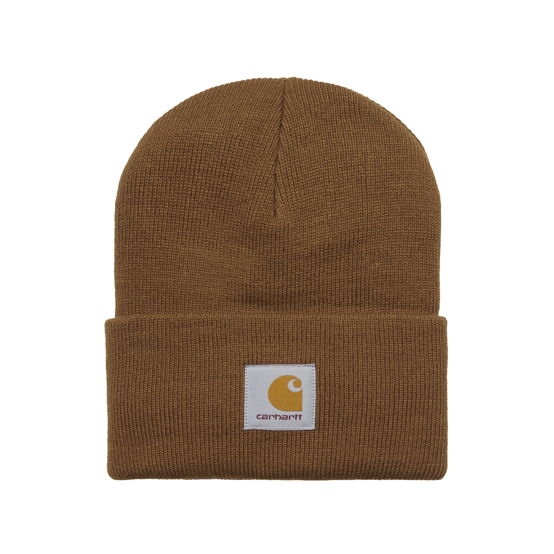 Carhartt WIP Acrylic Watch Hat Hamilton Brown Front Image