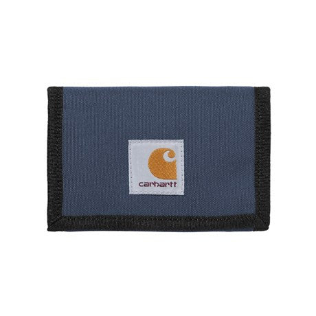 Carhartt WIP Alec Wallet Blue Front VIew Image