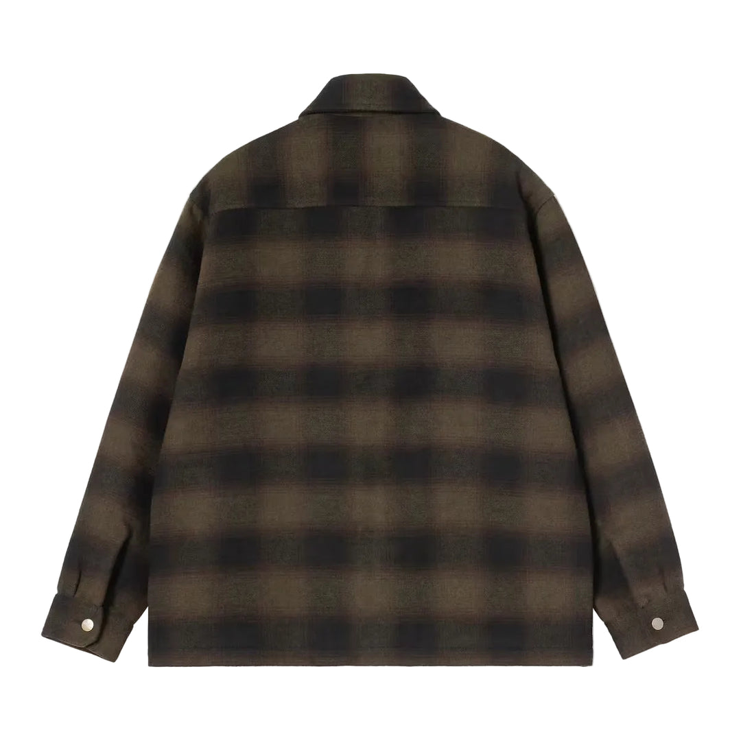 Carhartt WIP Alton Check Jacket Cypress Back