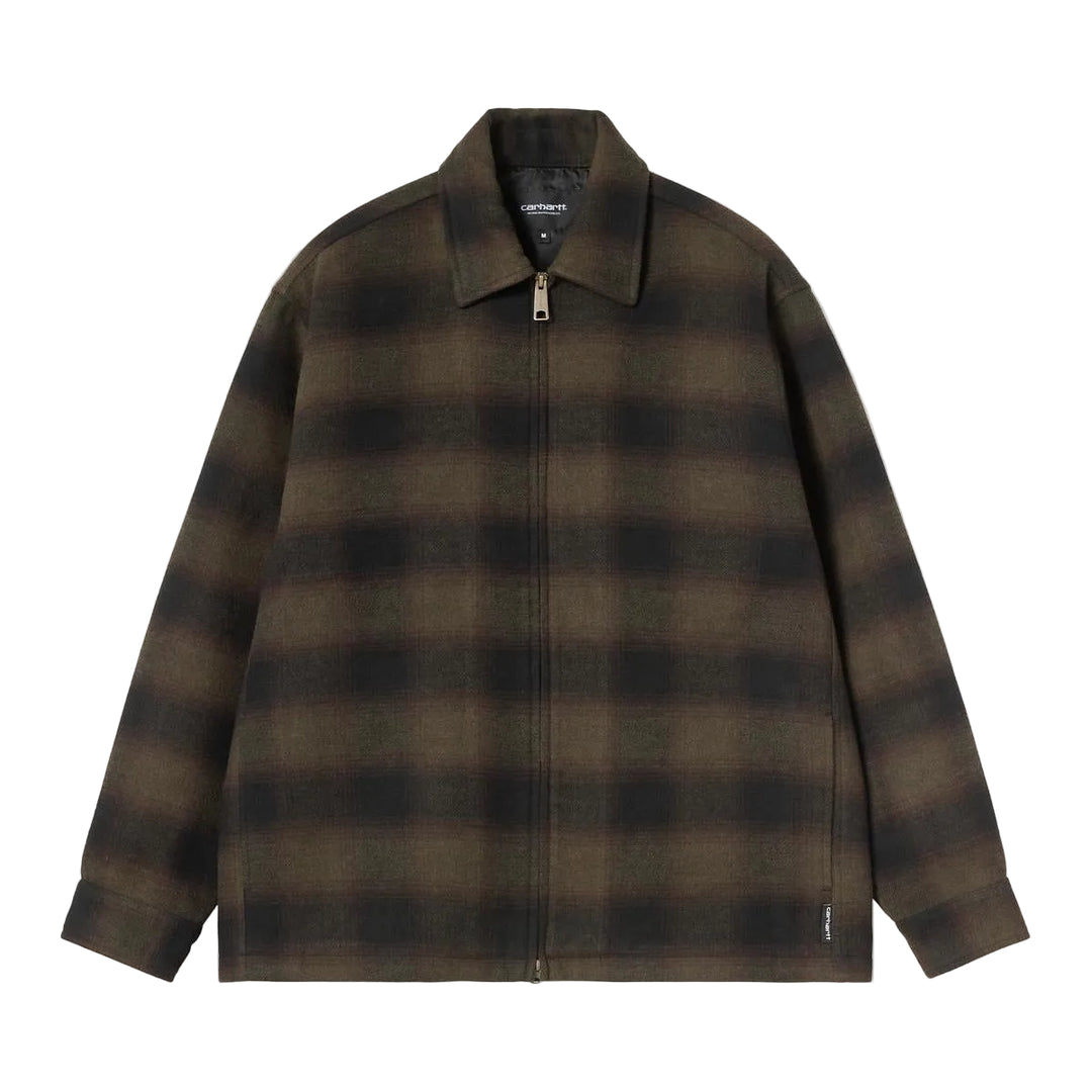 Carhartt WIP Alton Check Jacket Cypress Front
