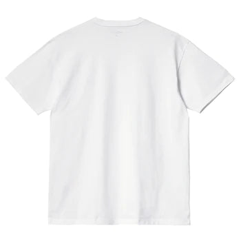 Carhartt WIP Chase T-Shirt White Back View