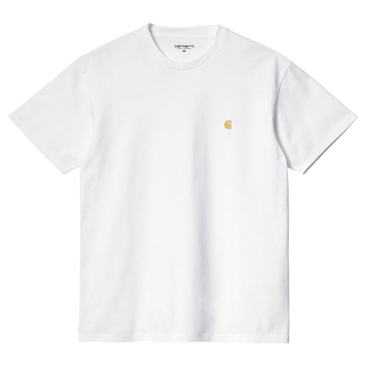 Carhartt WIP Chase T-Shirt White Front View