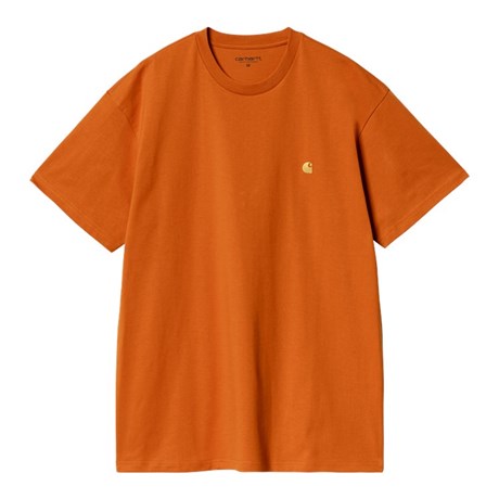 Carhartt WIP Chase Tee Turmeric Gold Front