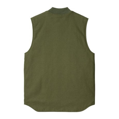 Carhartt WIP Classic Vest Dearborn Canvas Tarragon Rigid Back