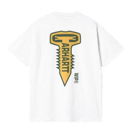 Carhartt WIP Cross Screw Tee White Back