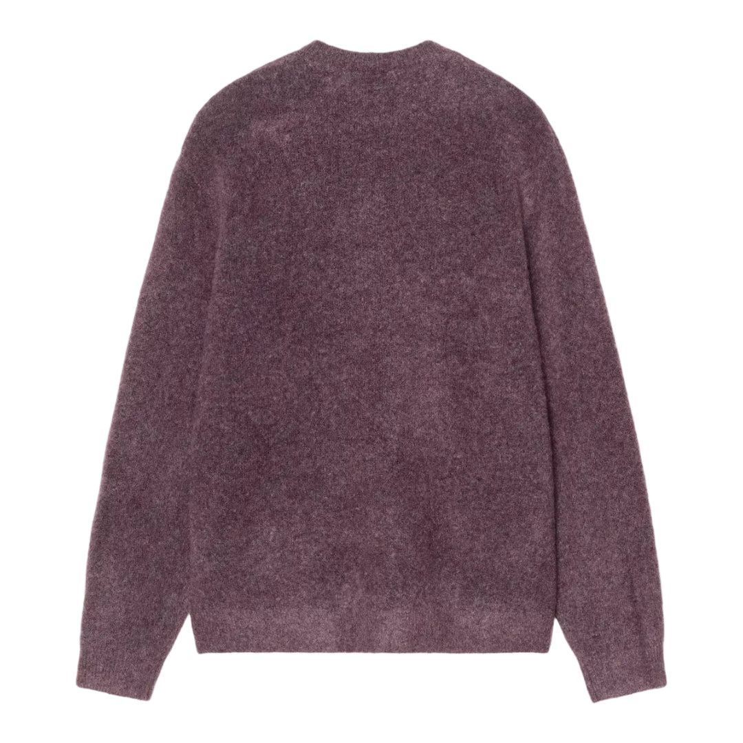 Carhartt WIP Curtis Sweater Tangled Shady Purple Back