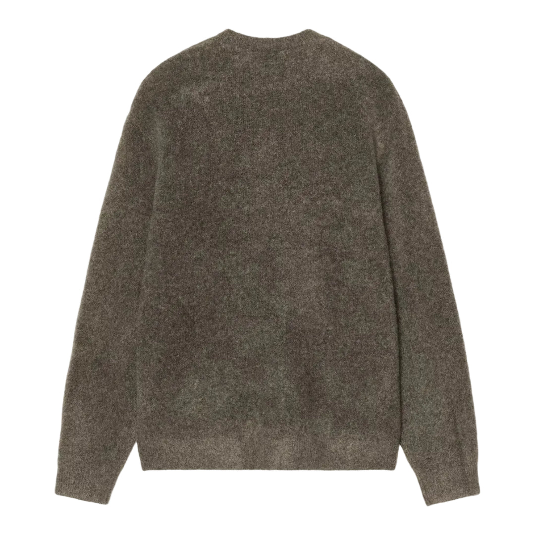 Carhartt WIP Curtis Sweater Tangled Shungite Back