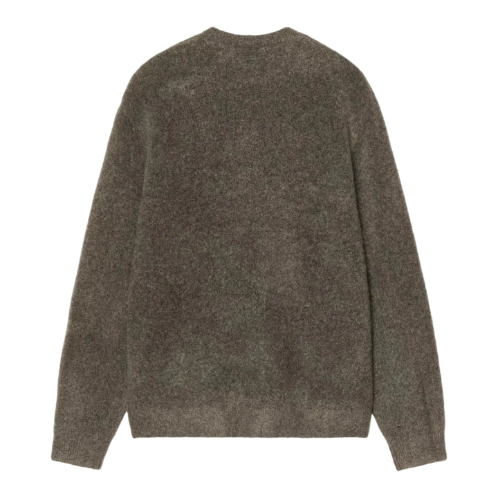 Carhartt WIP Curtis Sweater Tangled Shungite Back