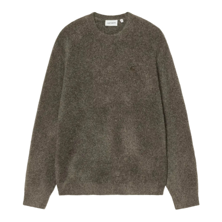 Carhartt WIP Curtis Sweater Tangled Shungite Front