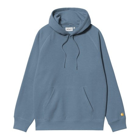 Carhartt WIP Hooded Chase Sweat Positano Gold Front