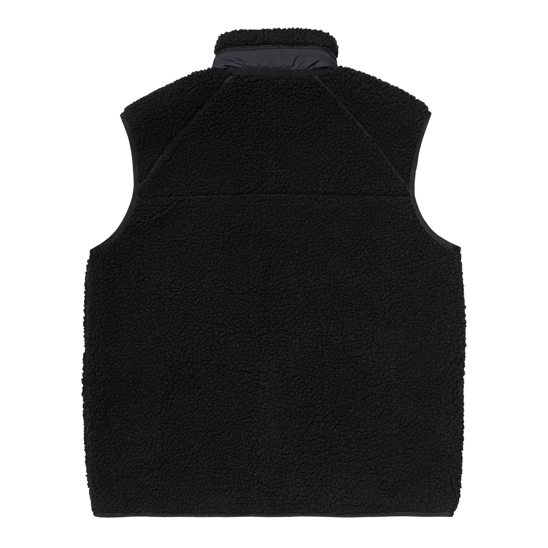 Prentice Vest Liner Polyester Pile Black