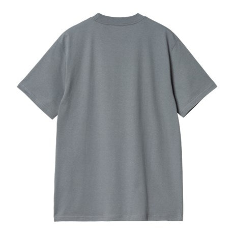 Carhartt WIP Smart Tee Dove Grey Back Iamge