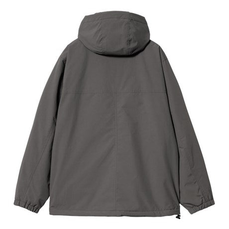 Carhartt WIP Windbreaker Pullover Graphite White Back