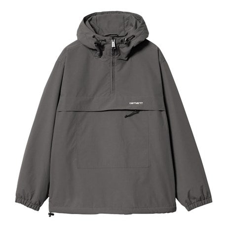 Carhartt WIP Windbreaker Pullover Graphite White Front