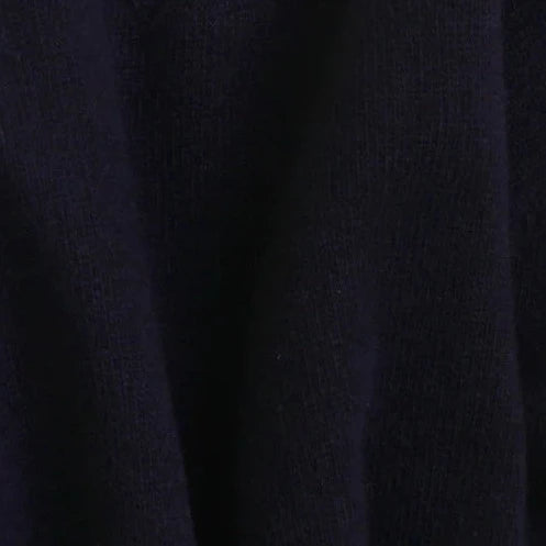 Colorful Standard Classic Merino Wool Crew Navy Blue Fabric View Image