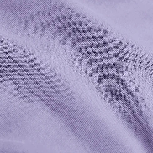 Colorful Standard Classic Organic Crew Purple Jade Fabric View