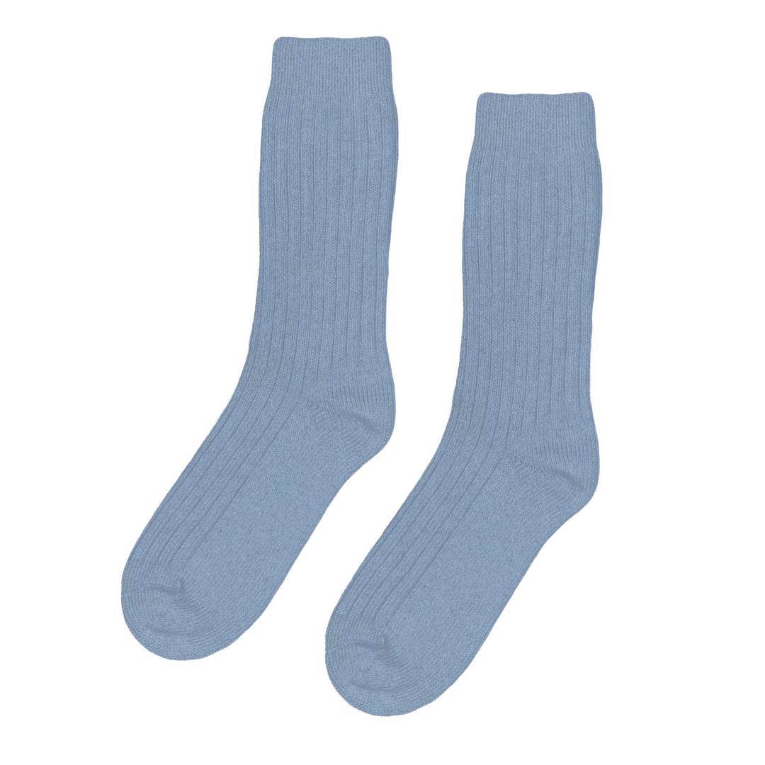 Colorful Standard Merino Wool Blend Sock Stone Blue