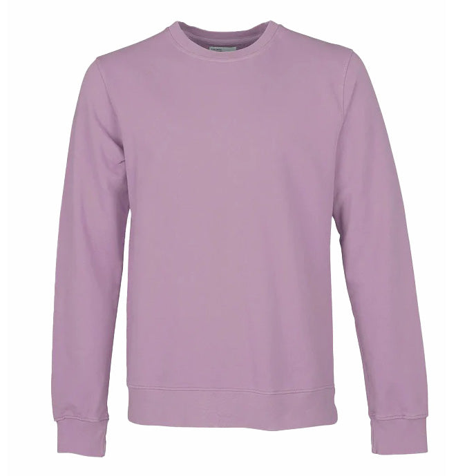 Colorful Standard Organic Crew Sweat Pearly Purple Front Image