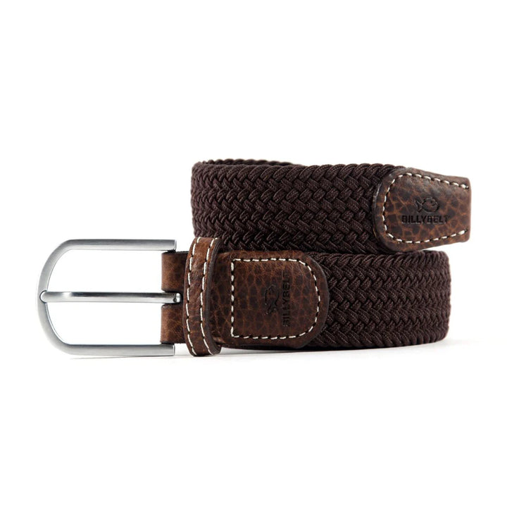 Braided Belt Leaf Brown