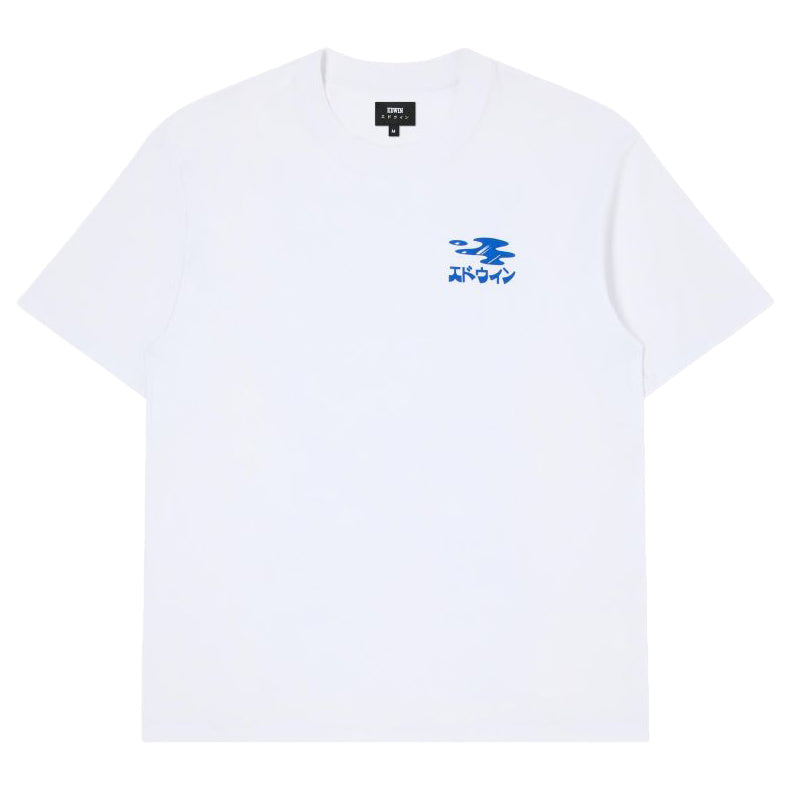 Edwin Stay hydrated Tee White Front