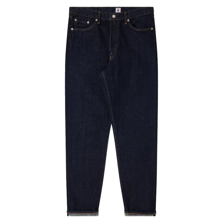 Edwin Loose Tapered Kurabo Jean Blue Rinsed Front View Image