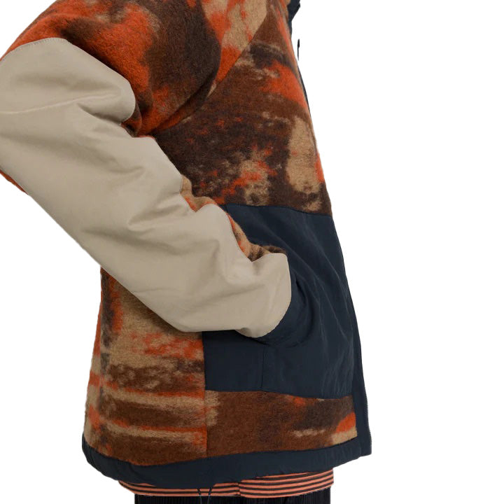 Signal Fleece Multi Jacquard Rust