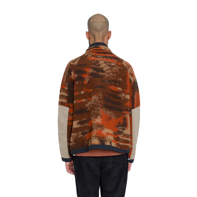 Signal Fleece Multi Jacquard Rust