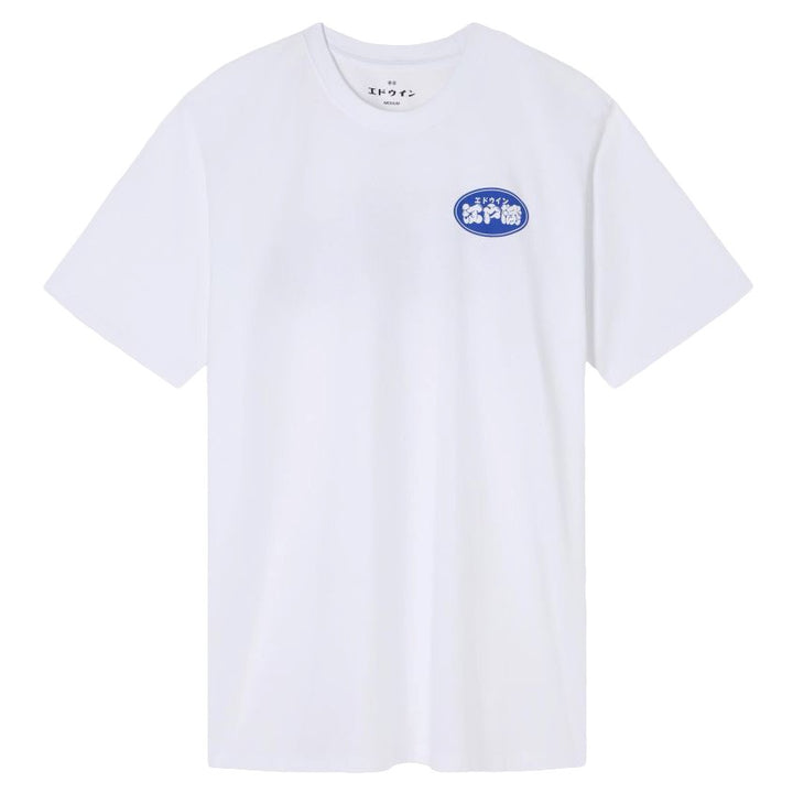 Edo Win T-Shirt White Garment Washed