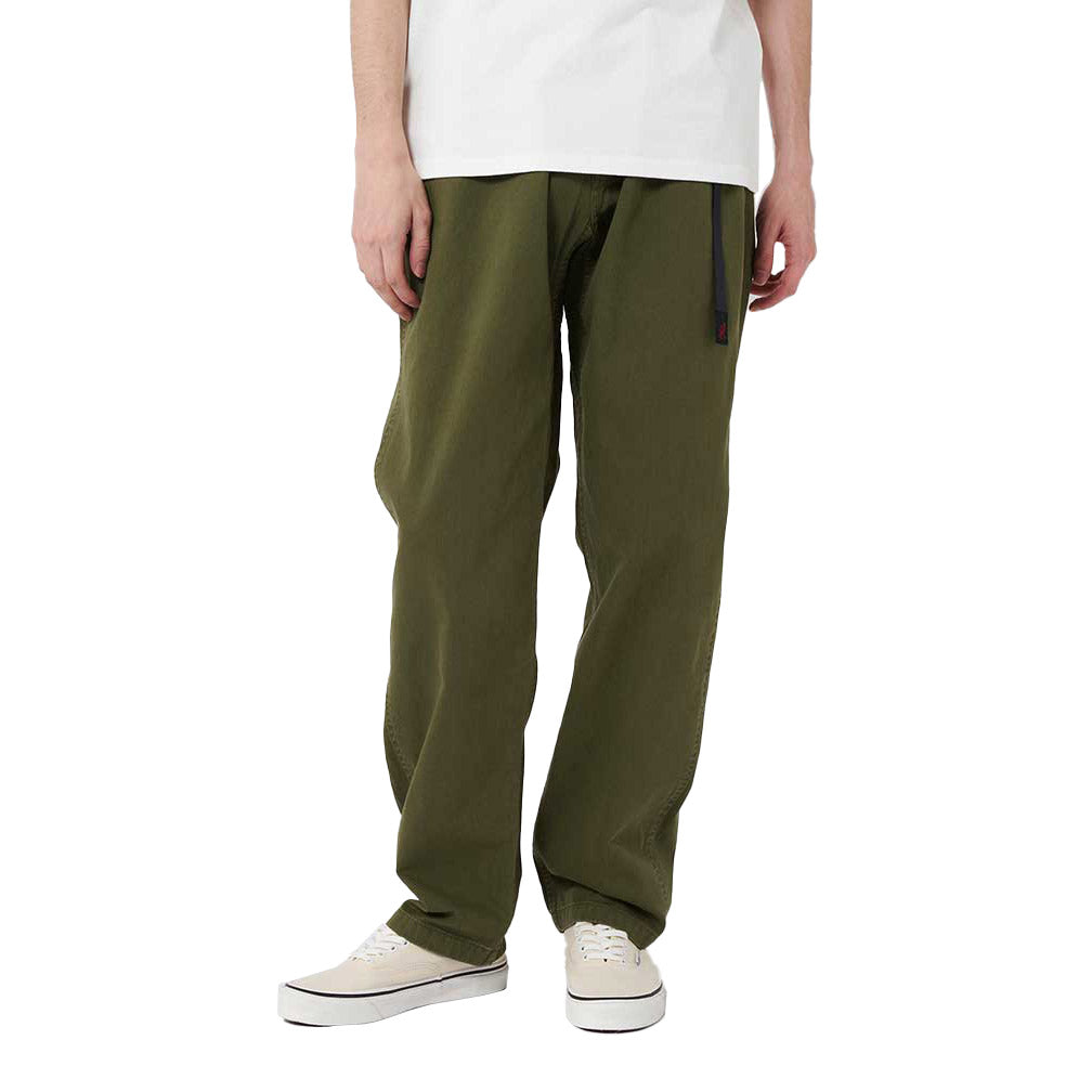 Gramicci Pant Olive Model Front Image