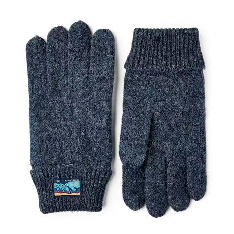 HESTRA Ragwool Gloves Navy Marl