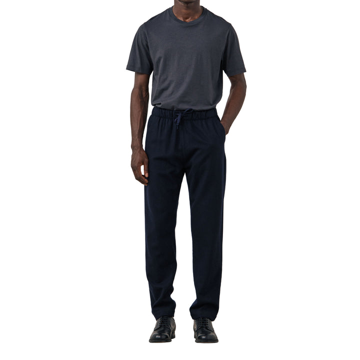 Hartford Joggy Woven Pants Navy