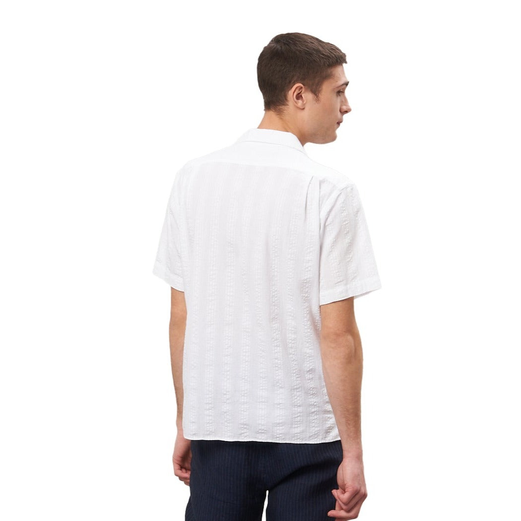 Palm Mc Woven Short Sleeve Shirt White
