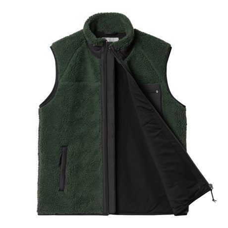 Carhartt WIP Prentice Vest Liner Polyester Pile Sycamore Tree Inner Detail